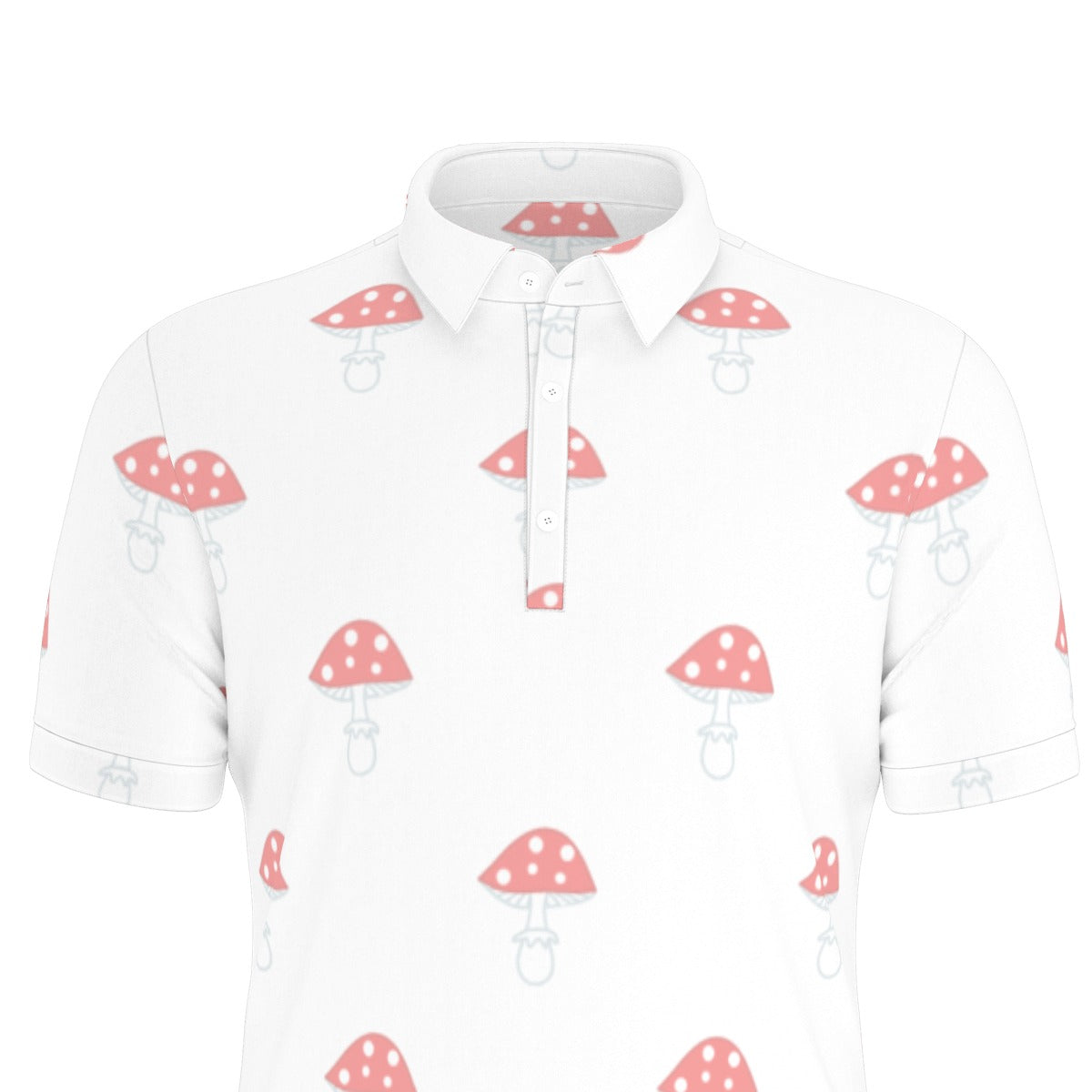 Toadstool Time Stretch Polo Shirt