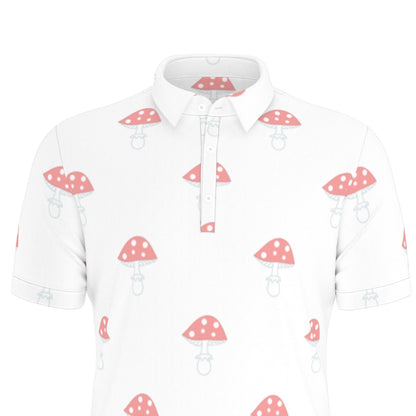 Toadstool Time Stretch Polo Shirt