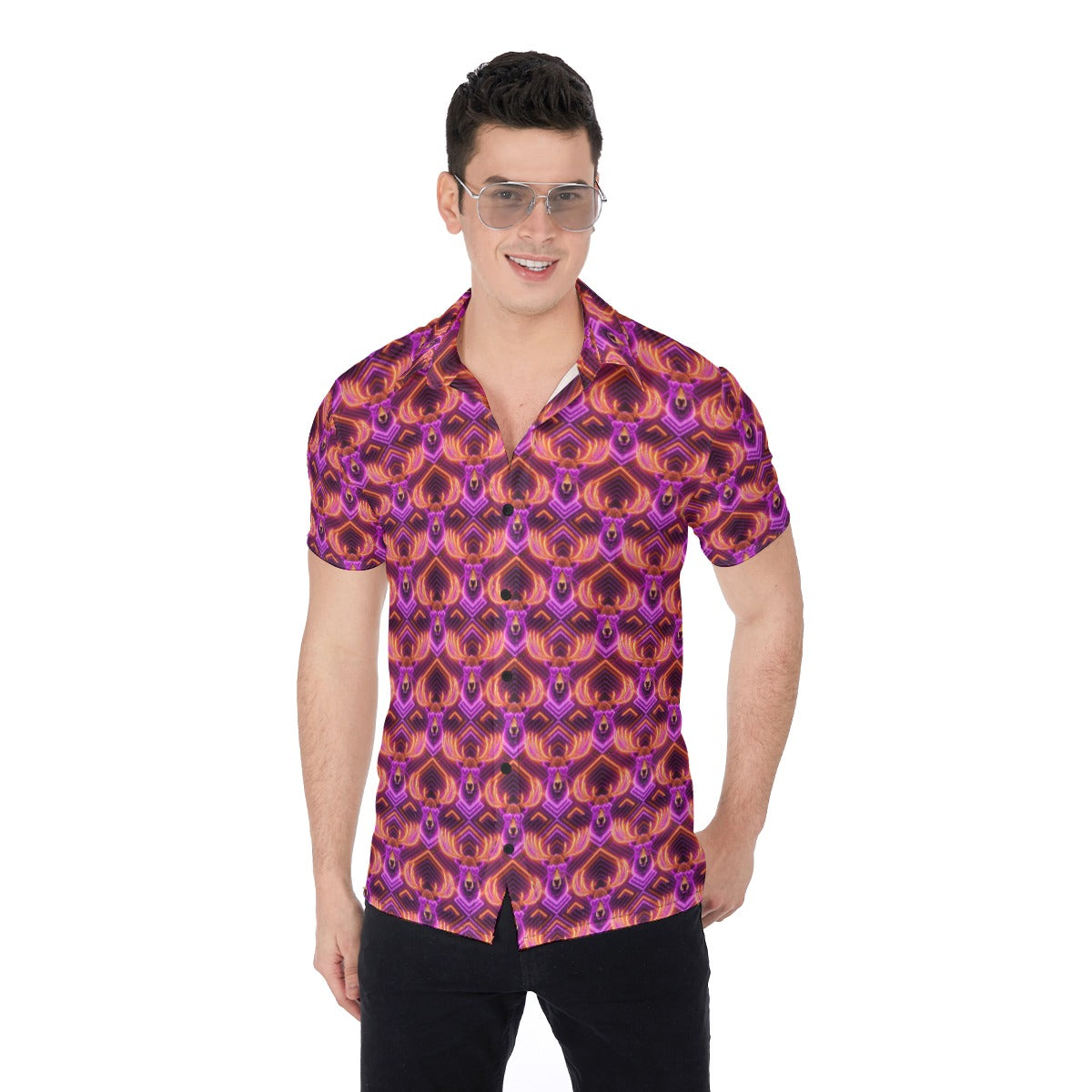 Short Sleeve Button up Shirt - Design Picker Tool