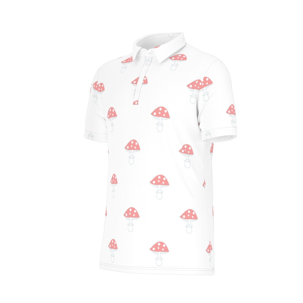 Toadstool Time Stretch Polo Shirt