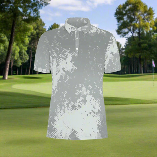 Greytone Camouflage Stretch Polo Shirt