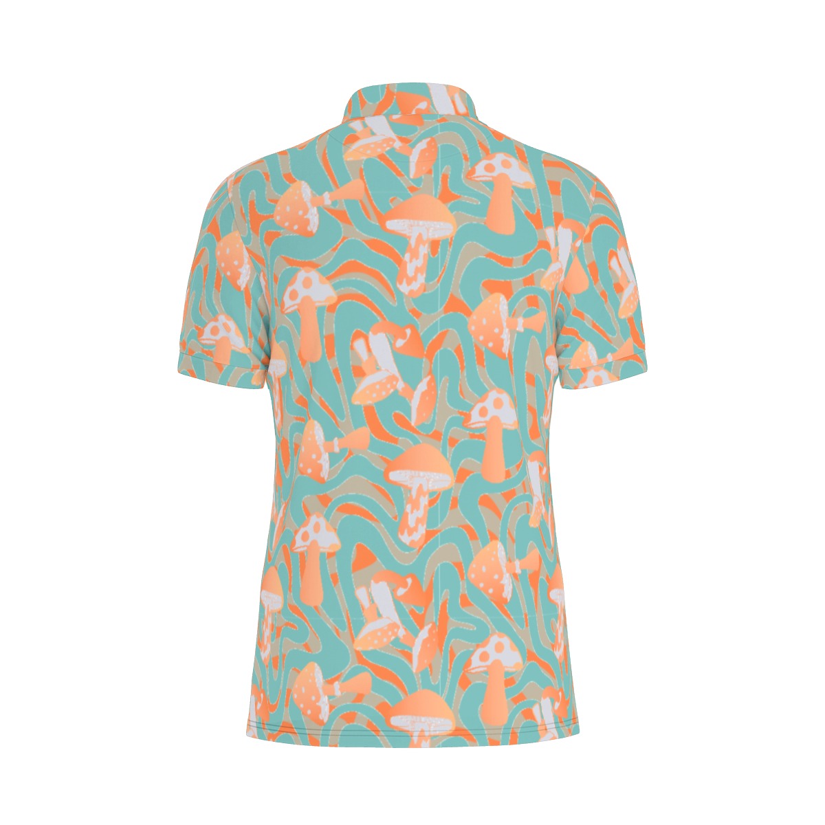 Teal Toadstool Touch Stretch Polo Shirt