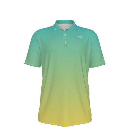 Men's UV Protection POLO Shirt - Custom text and color options