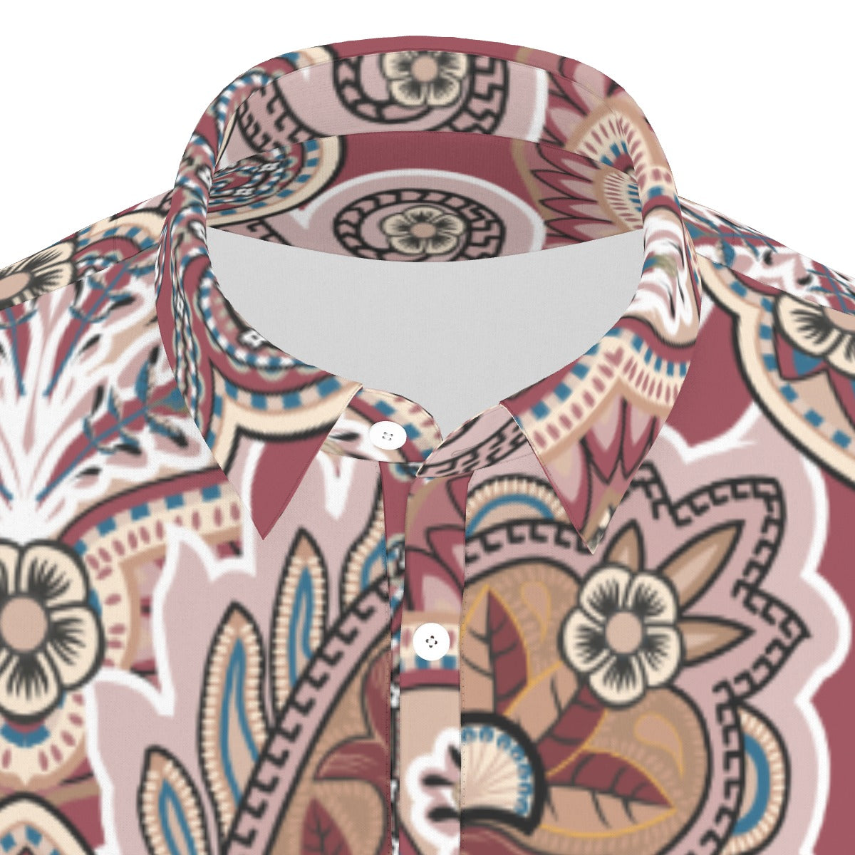 Paisley Power Stretch Polo Shirt