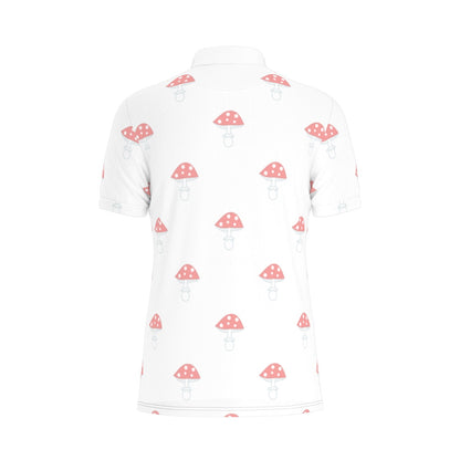 Toadstool Time Stretch Polo Shirt