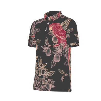 Twilight Orchard Breeze Stretch Polo Shirt